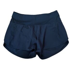Lululemon Black Speed Up Short Size 4